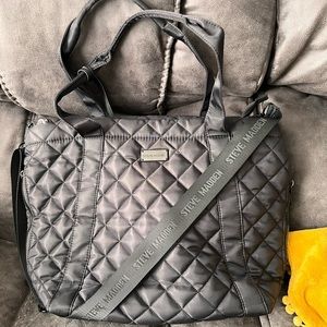 Steve Madden quilted tote